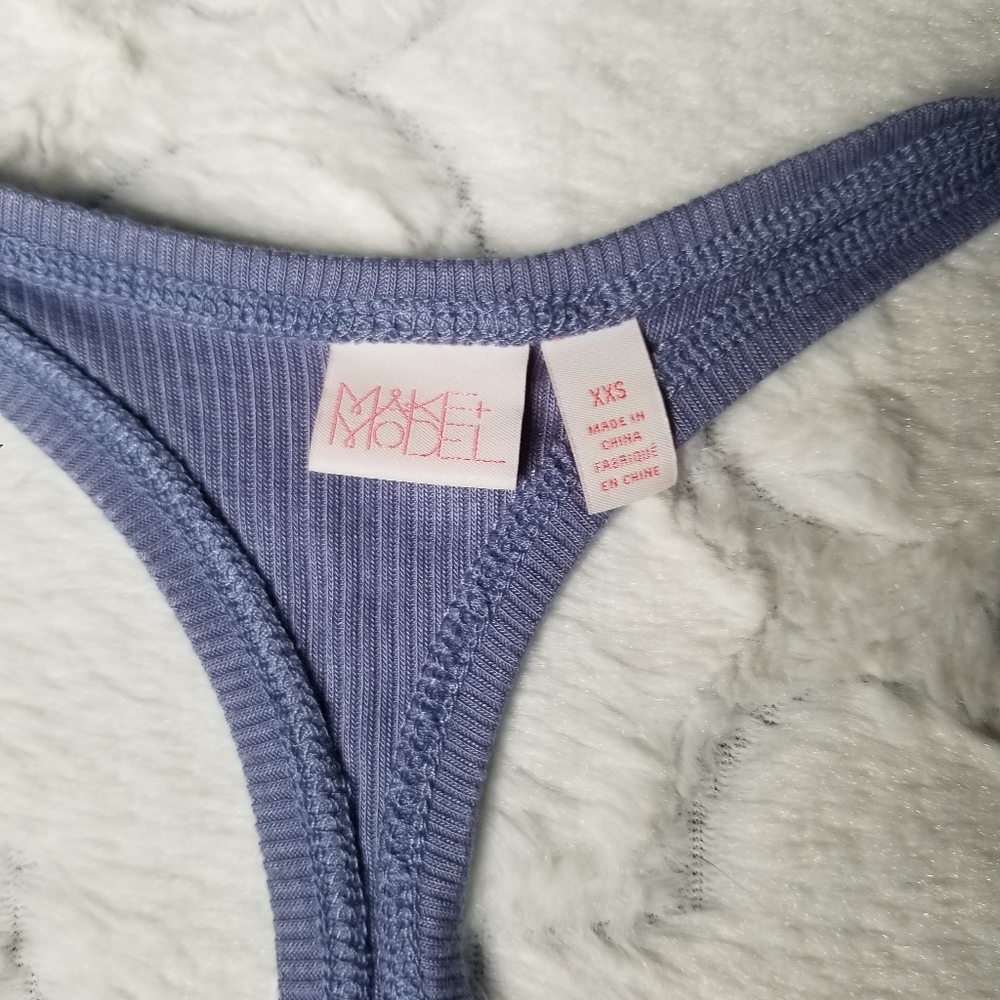 Nordstrom Make + Model Rib Tank NWOT - Picture 9 of 11